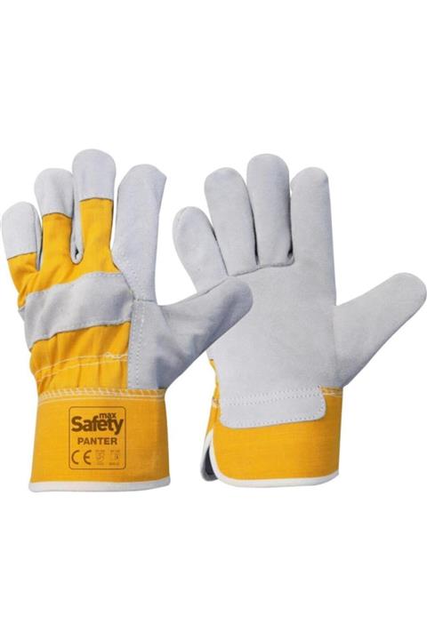Max Safety Maxsafety Panter Delinme Dirençli Inşaat Demir Çelik Iş Eldiveni No:10