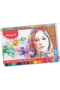 Maped Aquarell Sanatsal Suluboya Kalemi 48li Set