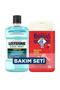 Listerine Lpm Duş Jeli Akdeniz Çileği Cool Mint 2 li Set