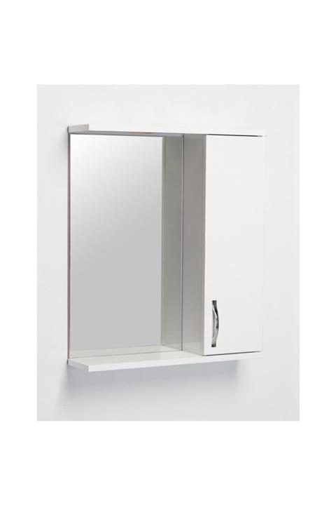 Artı Dolap Saydam Aynalı Üst Modül Banyo Dolabı 65 Cm