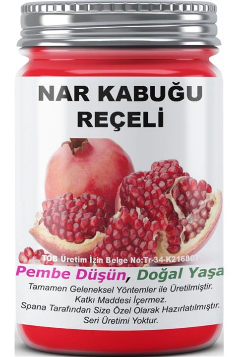 SPANA Nar Kabuğu Reçeli Ev Yapımı Katkısız 330gr