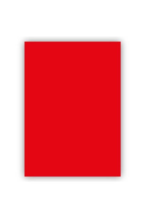 SİM Fon Kartonu 50x70 cm 100'lü Kırmızı
