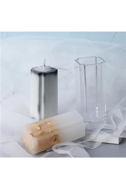 Hobizubi Yuvarlak Mum Silikon Beton Kalıbı - 104