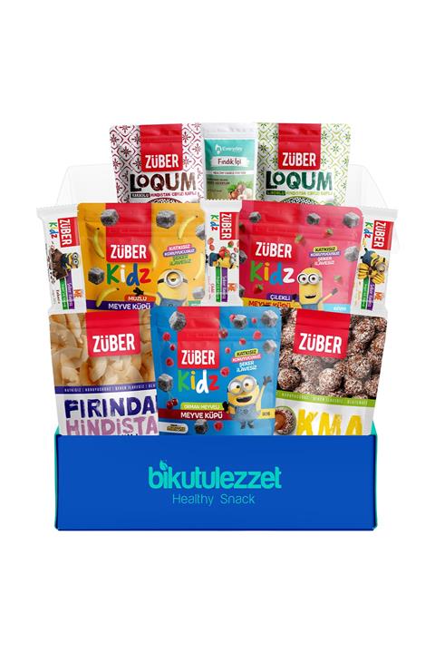 Züber Süper Kids Sağlıklı Atıştırmalık Kutusu - 11 Adet - Kidz
