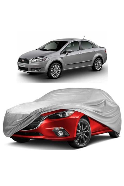 CoverPlus Fiat Linea Araba Brandası Miflonlu Branda Oto Çadır Örtü