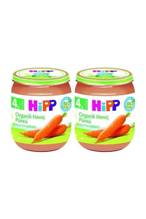 Hipp Organik Havuç Püresi 125 Gr X 2 Adet