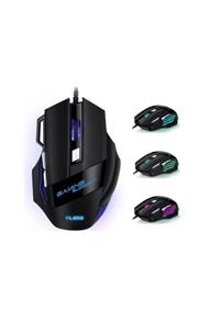 TEKNOHANE Oyuncu Mouse 3200 Dpı Isıklı Rgb Gaming Mause Prof X7