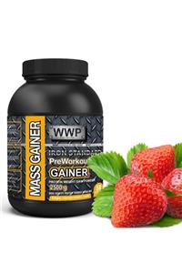 WWP Preworkout Mass Gaıner 2500 Gr (50 Servings) Strawberries & Milk Flavor