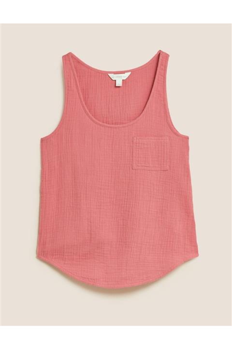 Marks & Spencer Müslin Askılı T-shirt