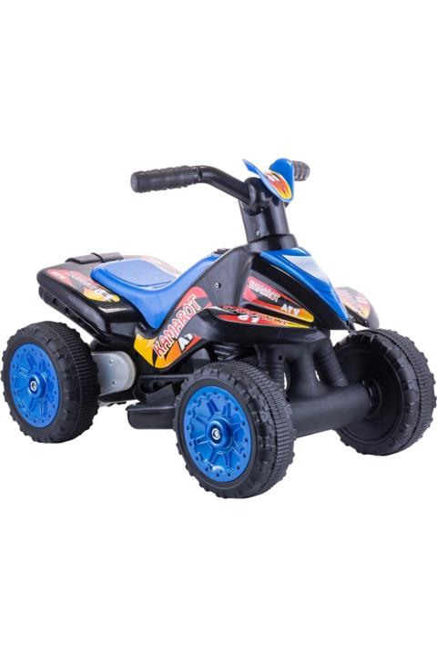 Kamarot 6v Akülü Atv Siyah Mavi Renk Yeni Seri