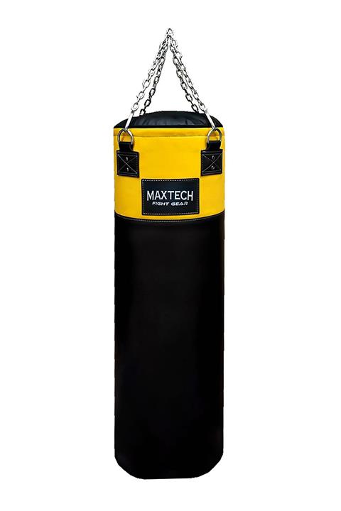 MaxTech Max Tech Profesyonel Boks Torbası Sarı - Siyah 120-30 Cm
