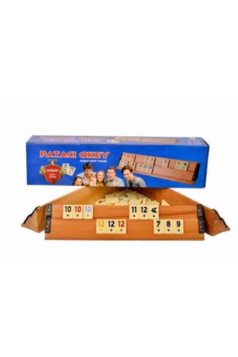Star Patacı Ahşap Okey Takımı