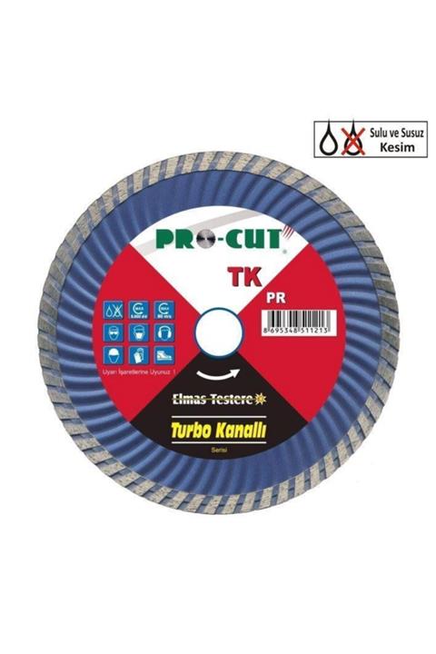 Procut Procut Tk 230 Mm Turbo Kanallı Elmas Testere