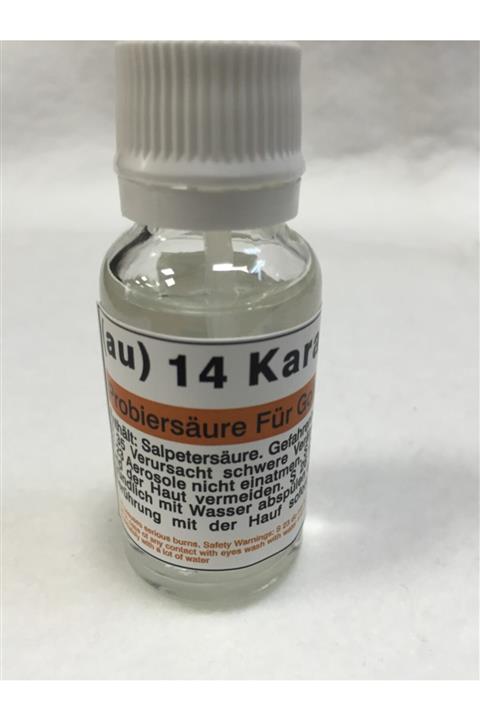 ERZ Altın Ayar Tespit Etme Suyu 14kt Alman 585