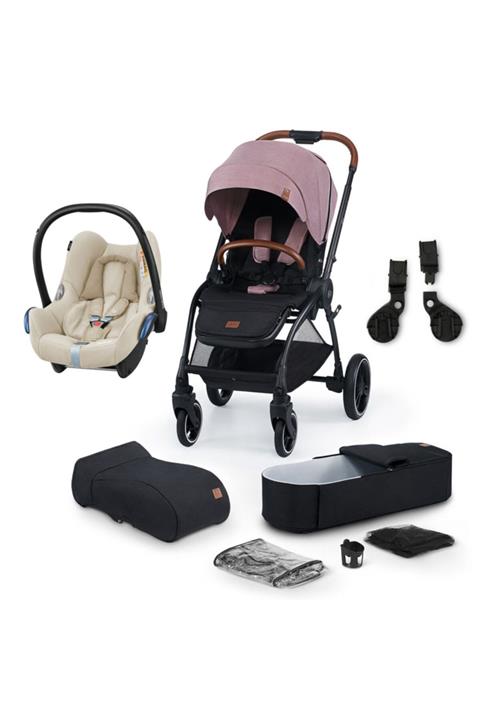 Kinderkraft Evolution Cocoon Bebek Arabası Üçlü Set - Marvelous Pink