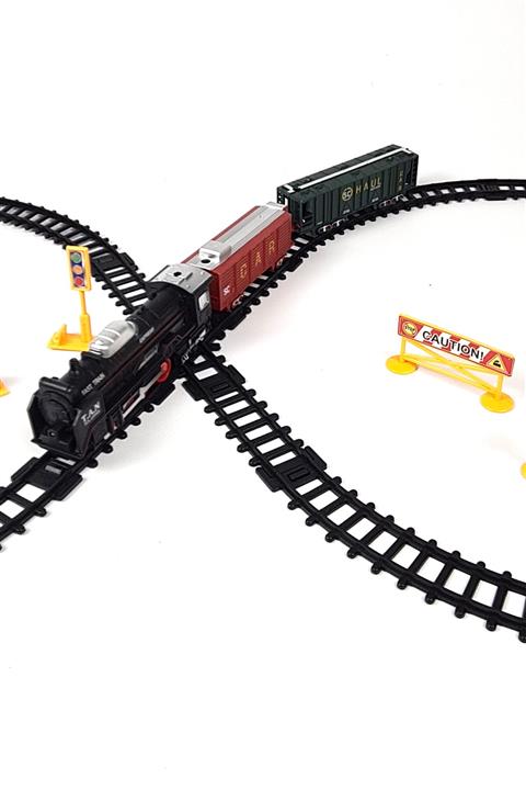 Binbirreyon Pilli Tren Seti 23 Parça Aksesuarlı 91 cm Pc314