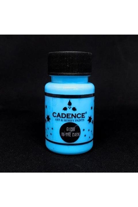 Cadence Karanlıkta Parlayan Hayalet Boya(glow In Dark-50ml. Mavi