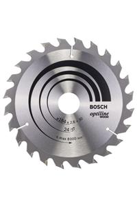 Bosch - Optiline Serisi Ahşap Için Daire Testere Bıçağı 184*30 mm 24 Diş 2608640610