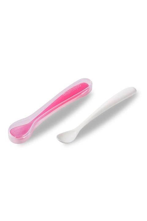 Mamajoo Beslenme Kaşığı Saklama Kutusu 2li Pembe