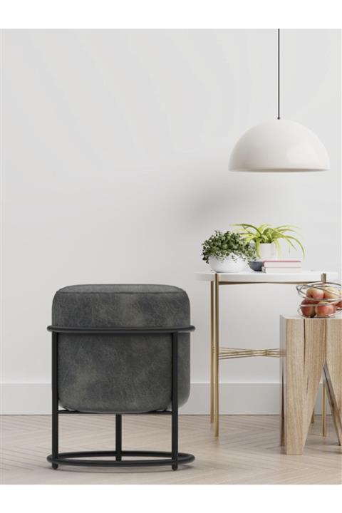 Rozana Shop Metal Puf Koltuk