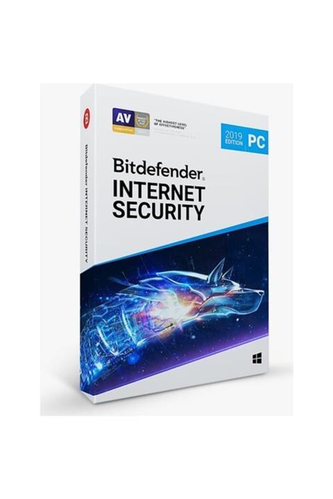 BITDEFENDER Internet Security 2019 3 Kullanıcı 1 Yıl