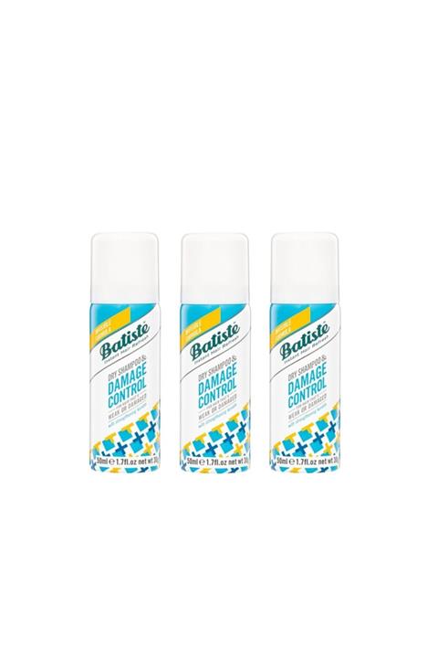 Batiste Yıpranma Karşıtı Kuru Şampuan Hair Benefits Damage Control Dry Shampoo 50 ml x 3