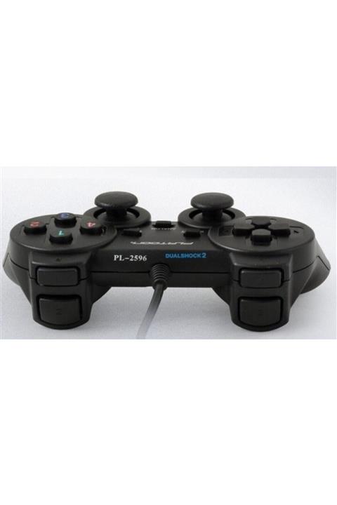 Platoon Siyah Analog Pc ve Ps3 Uyumlu Gamepad Oyun Kolu Pl-2596