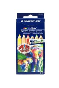 Staedtler 6 Renk Süper Jumbo Kuru Boya