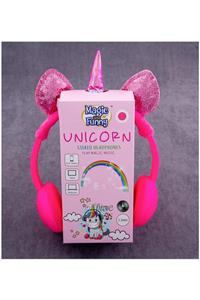 CDY Neon Pembe Unicorn Kulaklık