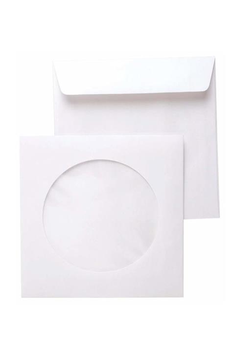 Oyal 90 Gr 12,5*12,5 Cm Pencereli Beyaz Cd Zarfı 1000 Li
