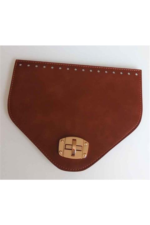 angel çanta aksesuar Taba Renk 22.5x18 Cm Kapak