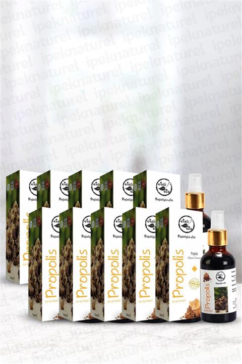 İpek Naturel Aslı Bu Propolis Sprey (sıvı Ekstrakt) 50 Ml 10 Adet