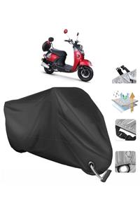 CoverPlus Kuba Trendy Xc 50 Motosiklet Branda (bağlantı, Kilit Uyumlu)-siyah