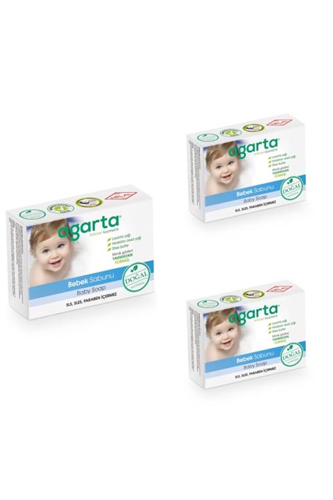 Agarta Doğal Bebek Sabunu (3 Adet X 150 Gram)