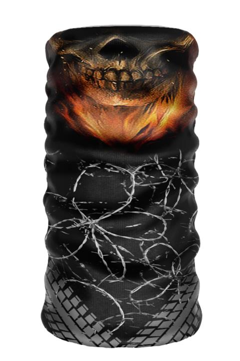 eTaktik ® Debuff Collar Ghost Rider Buff Boyunluk Bandana Balaklava