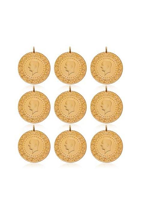 Uygun 9 Adet Çeyrek Altın + 1 Adet 0,11 Gram 24 Ayar Gram Altın