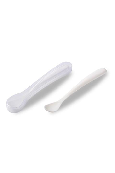Mamajoo Beslenme Kaşığı Saklama Kutusu 2li Beyaz