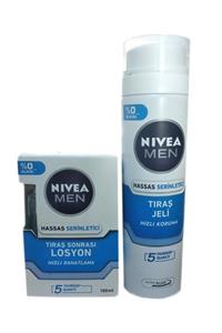 Nivea Serinletici Hassas Tıraj Jeli 200ml+hassas Serinletici Tıraş Losyonu 100ml