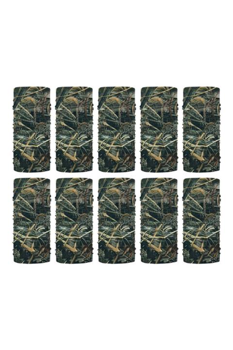 Knmaster October Buff Bandana Boyunluk Maske Saç Bandı 10'lu Paket