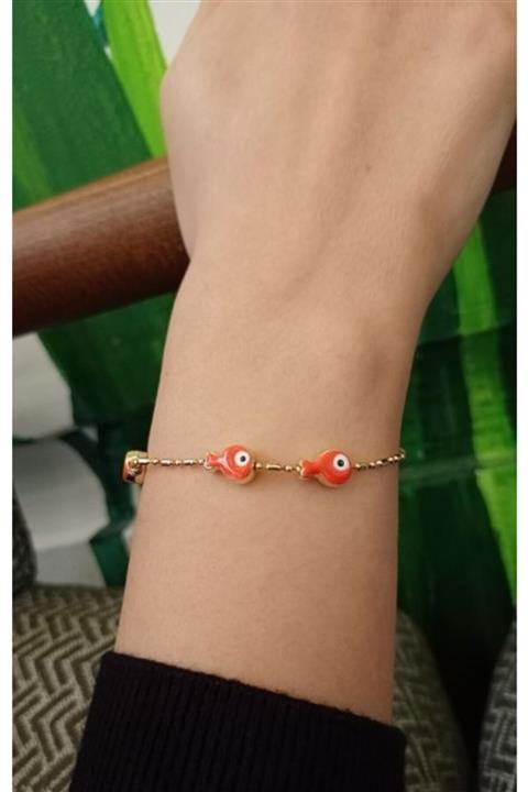 Sezaco Turuncu Balık Bileklik