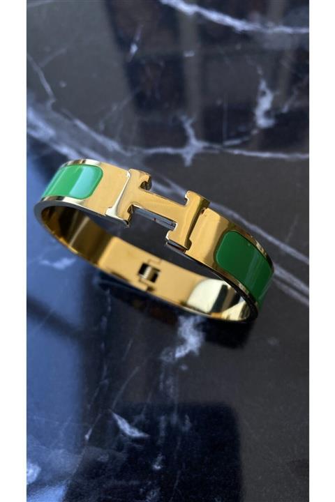 YakamozTakı Kadın  Hermes Model Çelik Paslanmaz Bileklik