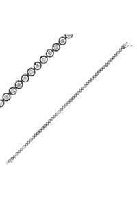 Barok Diamond Pırlanta Su Yolu Bileklik 0.54 Ct. E Vs 18k