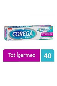 Corega Super Diş Protezi Yapıştırıcı Krem 40 gr Tat Içermez