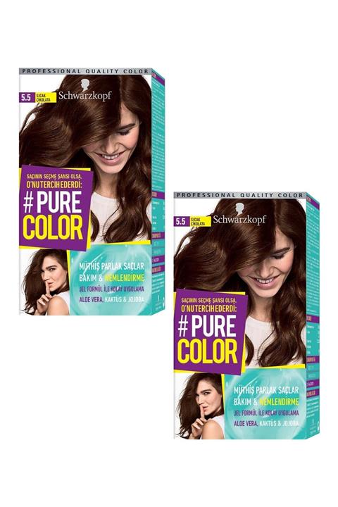 PURE COLOR 5-5 Sicak Çikolata X 2 Adet
