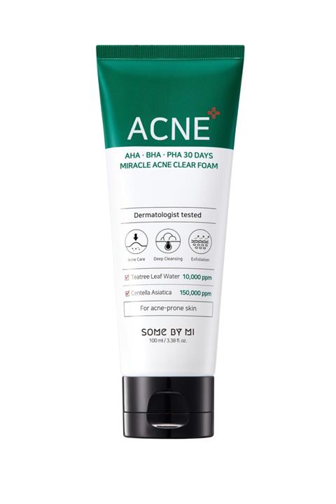 Some By Mi Aha-Bha-pha 30 Days Mıracle Acne Clear Akne Ve Yağlanma Karşıtı Temizleme Köpüğü 100ml