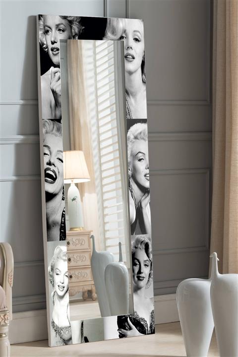 Hediyeler Kapında Marilyn Monroe Dekoratif Boy Aynası 150x60cm