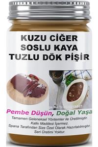 SPANA Kuzu Ciğer Soslu Kaya Tuzlu Dök Pişir Ev Yapımı Katkısız 820gr