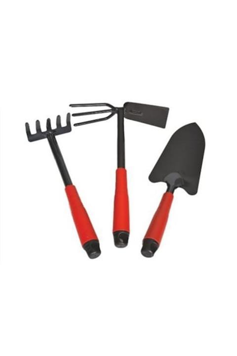 Duralac 3 Lü Bahçe Seti Kürek Tırmık Ve Çapa