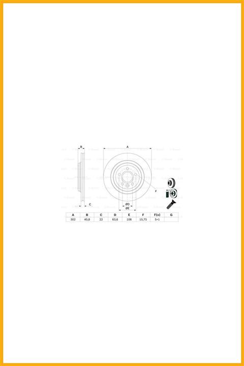 AAVDAN Arka Fren Aynası Volvo S60 10- 