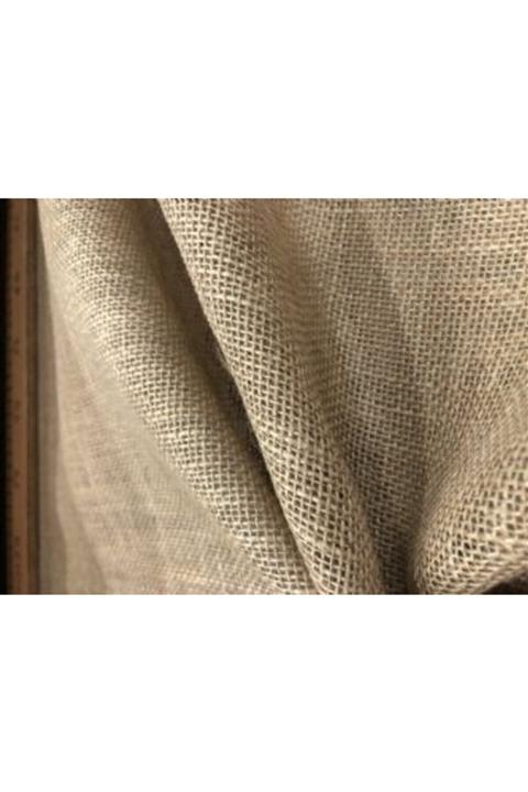 KUMASCI Kanaviçe Jüt Telis Çuval Kumaşı Ham En Sık Jüt 10 Onz